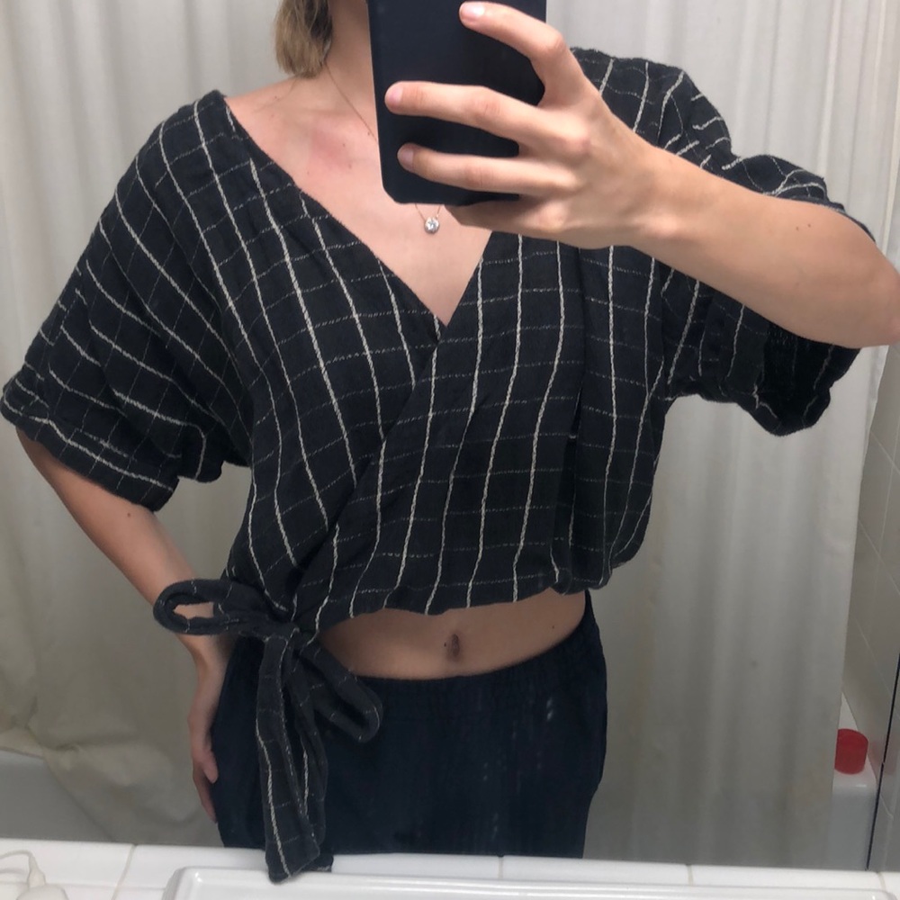 Xs free people cross top! Worn once